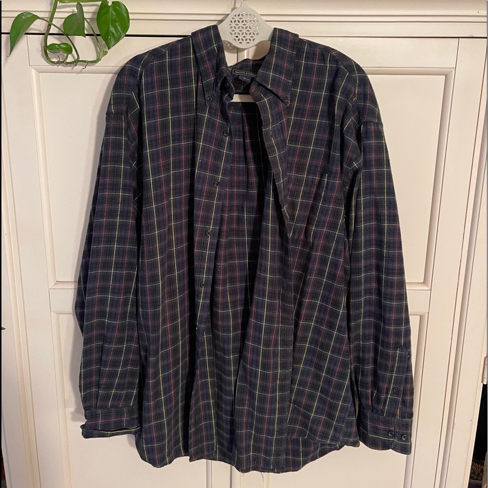 Green Plaid Flannel